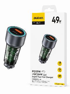 شاحن سيارة سريع DUDAO R4T بقوة 49W
