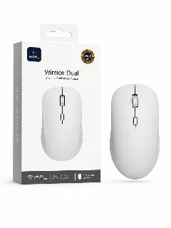 ماوس WIWU Wimice Dual لاسلكي ثنائي الوضع 1600 DPI – أبيض