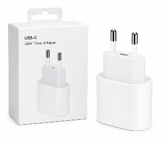 شاحن USB-C سريع بقوة 20 واط – رأس أوروبي