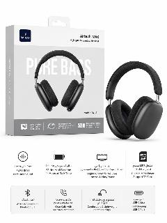 سماعة رأس WIWU Airbuds MAX TD-13 لاسلكية – أسود