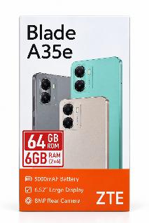 هاتف ZTE Blade A35e سعة 64GB وذاكرة 6GB