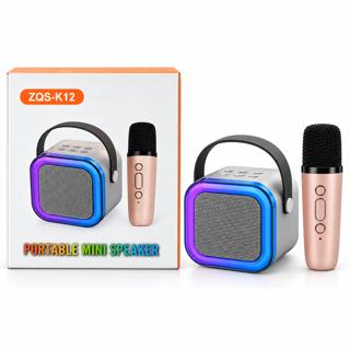 ZQS-K12 Portable Mini Speaker with Microphone