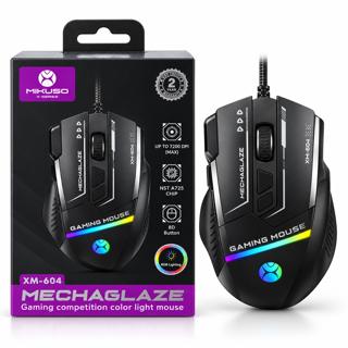 MIKUSO Mechaglaze XM-604 Gaming Mouse