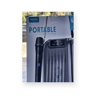 Greatnice GTS-2461 Portable Wireless Speaker 6.5 in