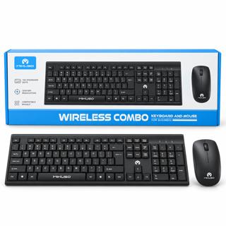 MIKUSO Wireless Keyboard and Mouse Combo