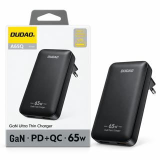 DUDAO A65Q 65W GaN Ultra-Thin Fast Charger (PD + QC)