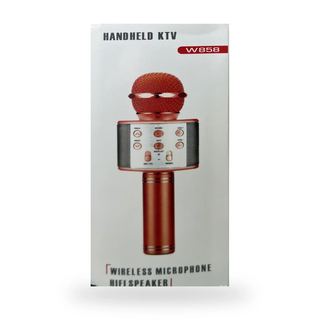 W858 Wireless Karaoke Microphone